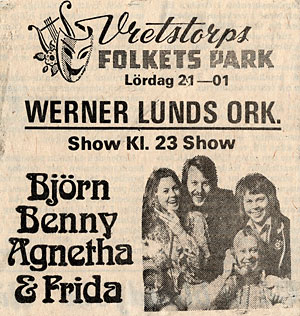 01 September 1973 Vretstorp advertisement