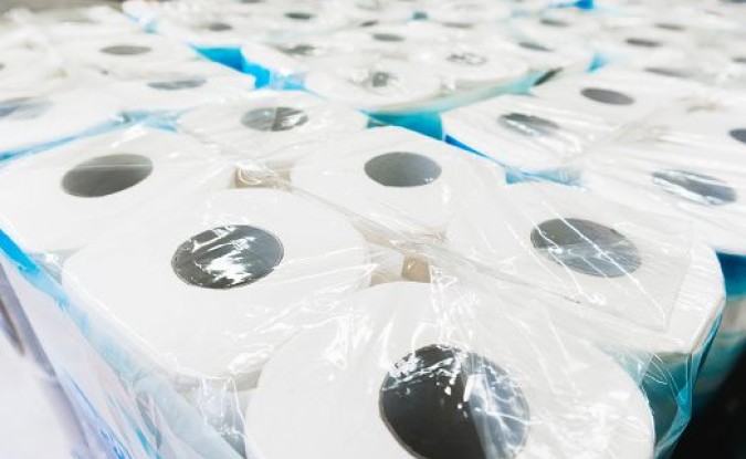 What happens to the supply chain when you buy 100 rolls of toilet paper?