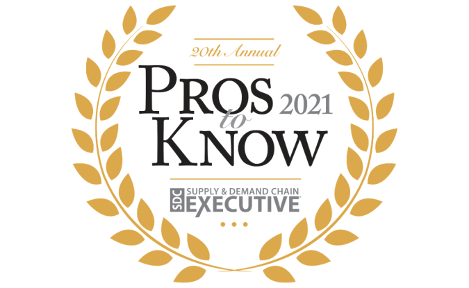 Supply and Demand Chain Executive's 2021 Pros to Know logo