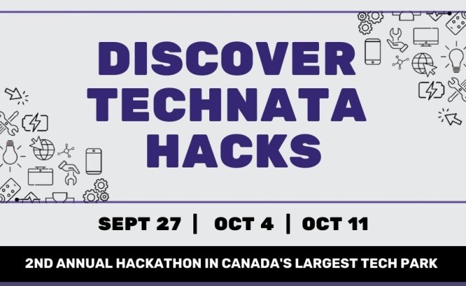 Graphic reading "Discover Technata Hacks" 