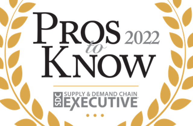 Meet our 2022 Supply & Demand Chain Executive Pros to Know