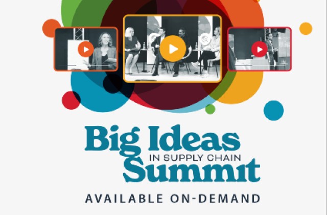 Fresh insights, new perspectives: Highlights from the Big Ideas in Supply Chain Summit 2022