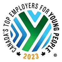 Kinaxis Canada's Top Employer Young People 2023 logo