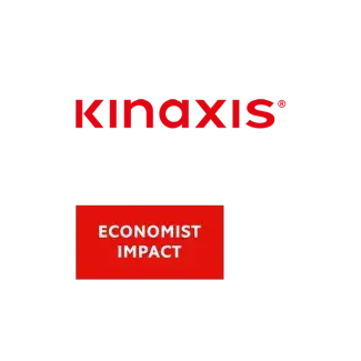 Kinaxis and Economist Impact logos