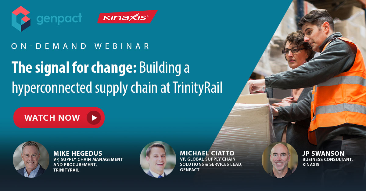 Watch Signal for Change: Building a hyperconnected supply chain at TrinityRail