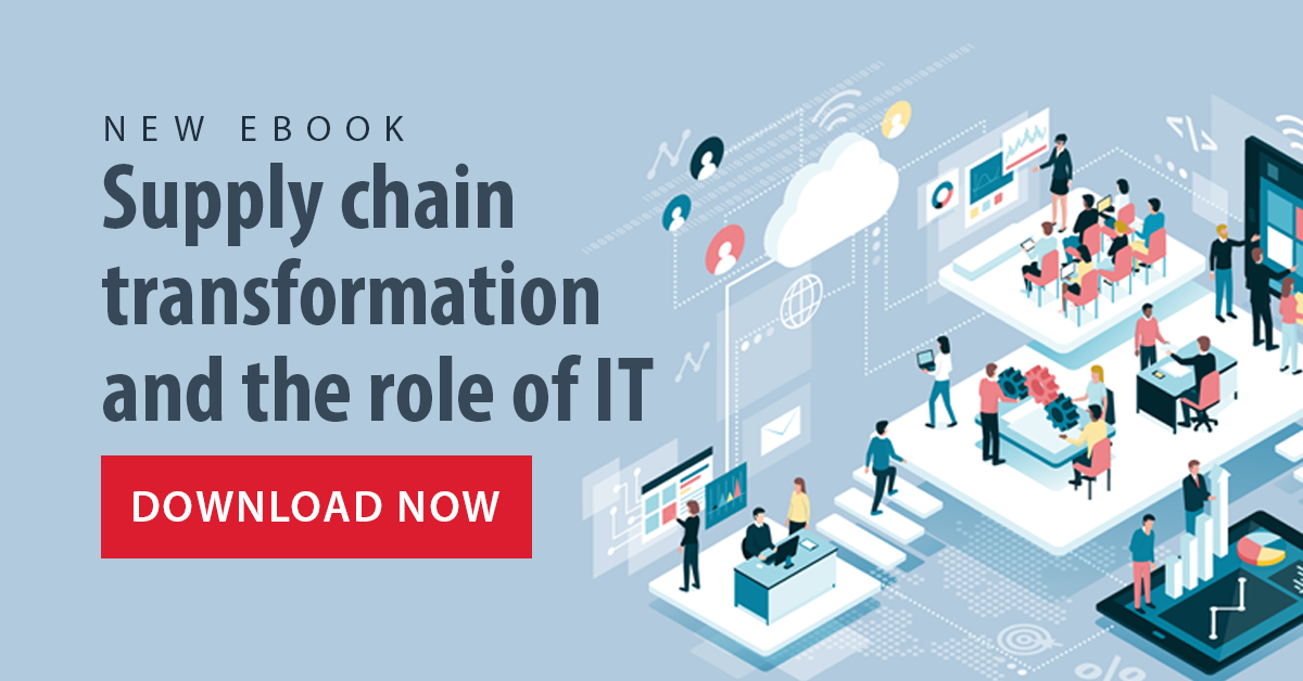 Download our handbook, "Supply chain transformation and the role of IT"