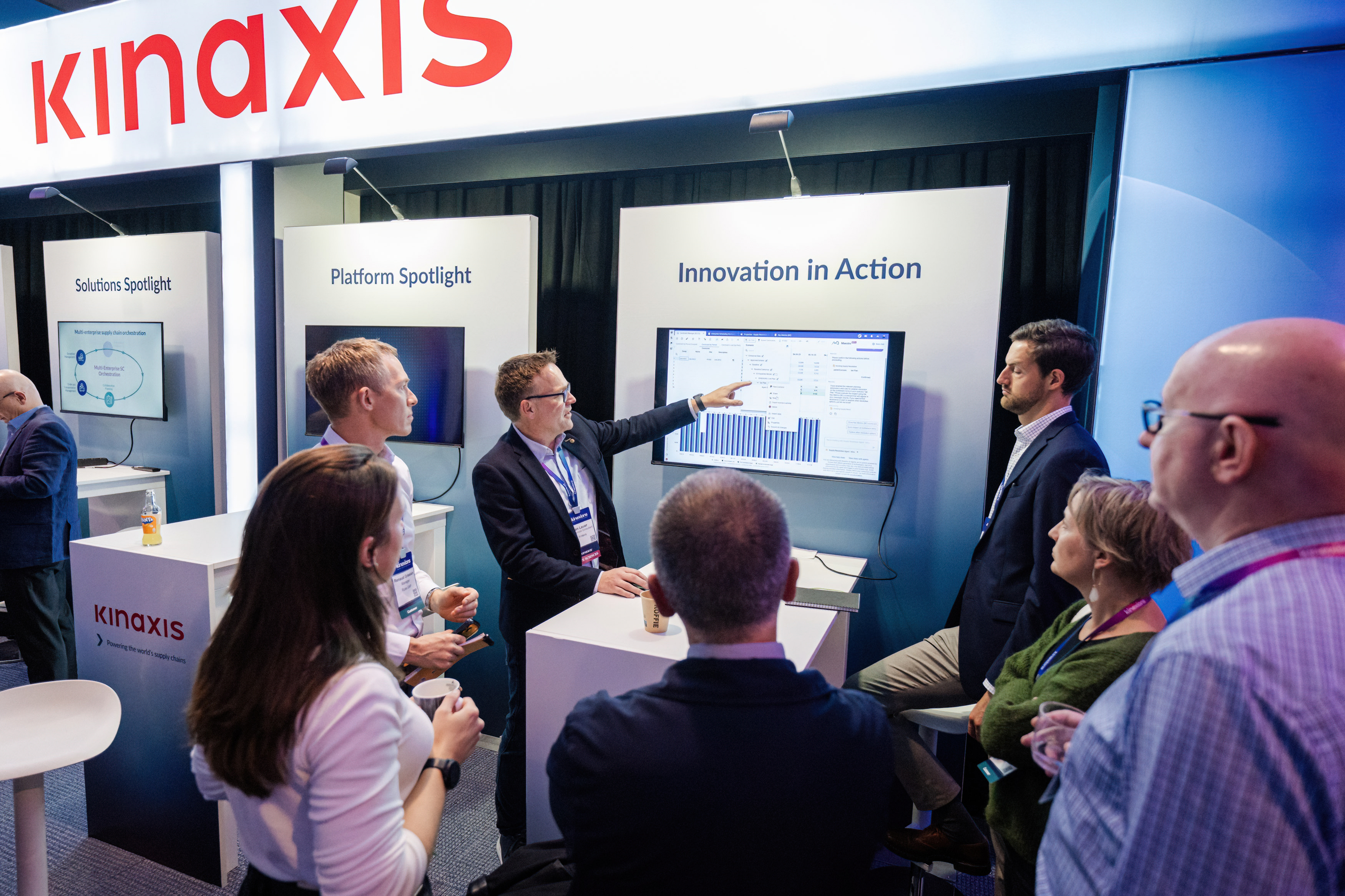 Kinexions attendees learn about new innovations from Kinaxis