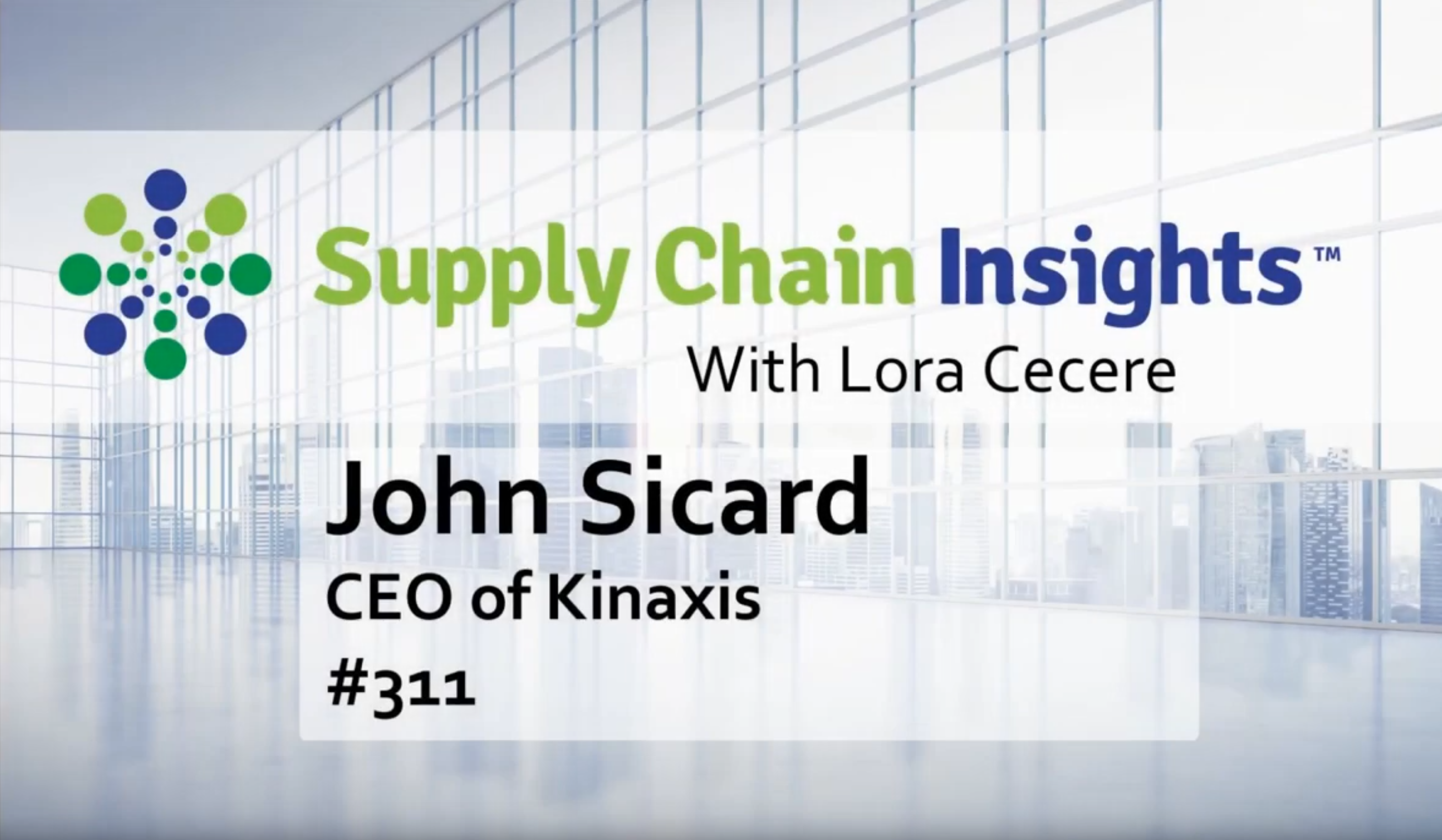 Listen to Supply Chain Insights with Lora Cecere