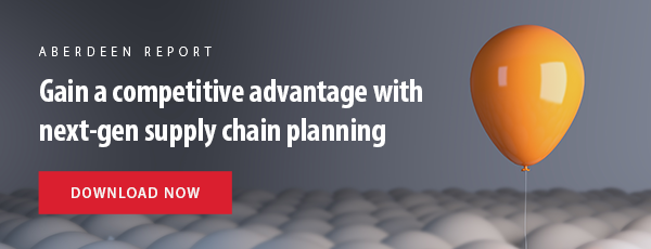 Download Aberdeen's report "Gain a Competitive Edge with Next-Gen Supply Chain Planning."